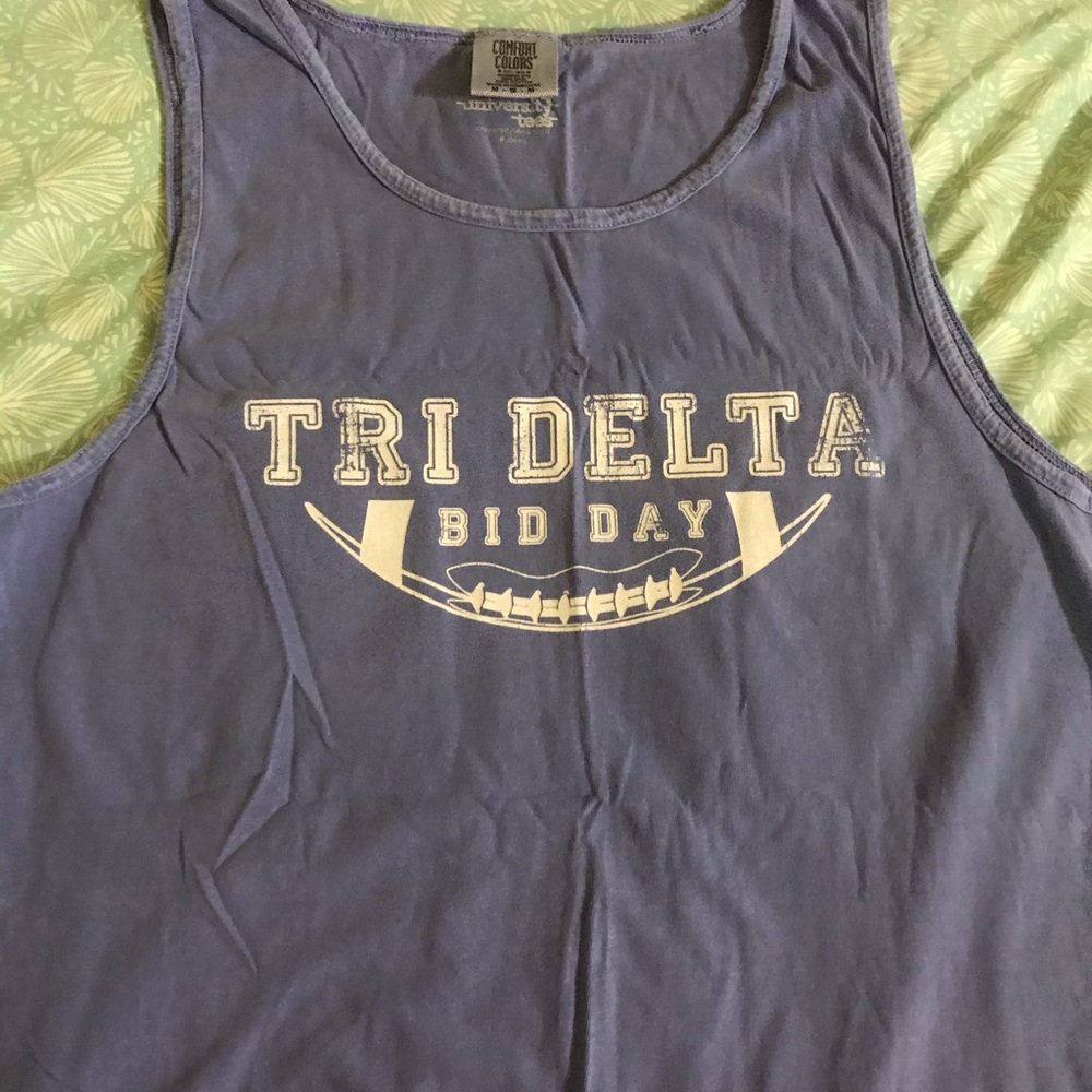 Tri Delta Bid Day Tank top